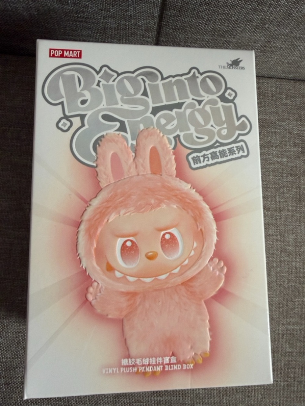 POP MART Big into Energy Vinyl Plush Blind Box - LOVE